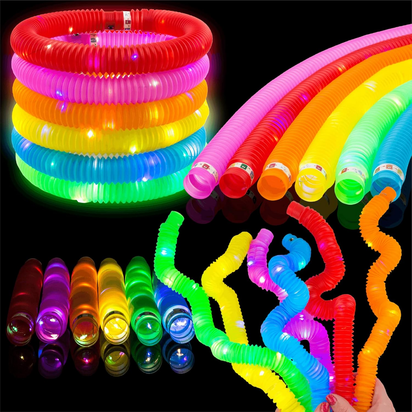 12 Piece Light- Up Tubes | Pre Order