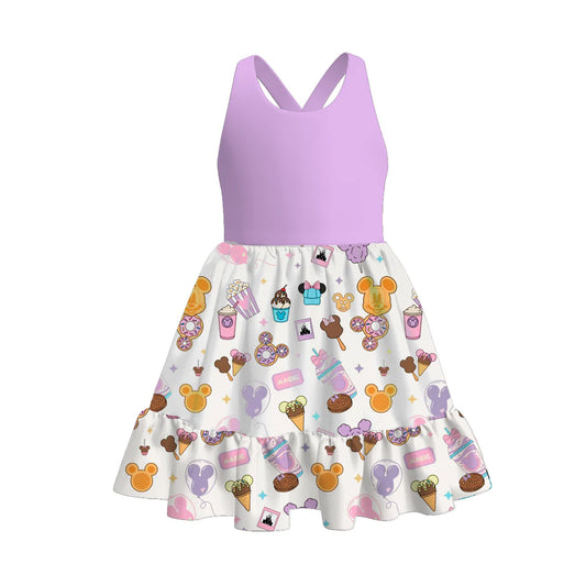 Sleeveless Character Print Dress | Preorder