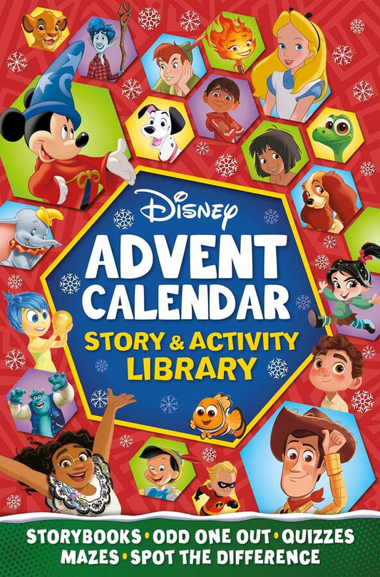 5-in-1 Advent Calendar Story & Activity Library with 24 Books