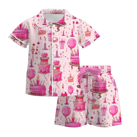 Birthday Print Pajamas | Preorder